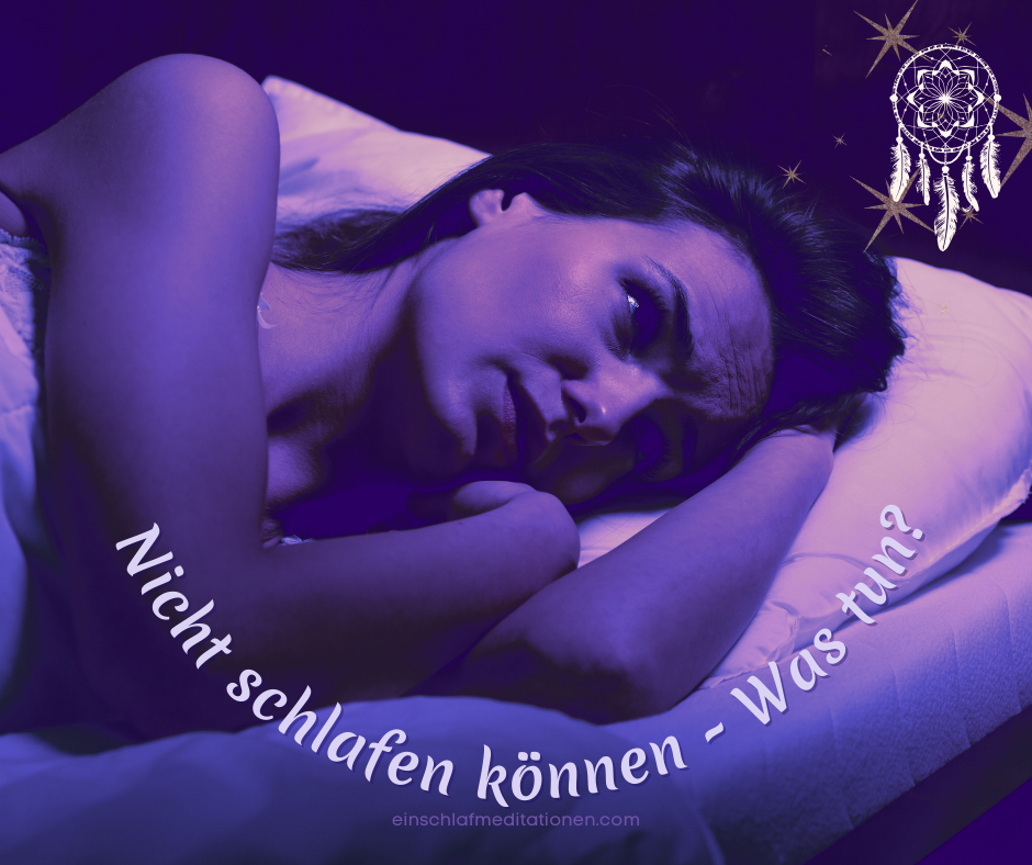Nicht schlafen können - was tun?